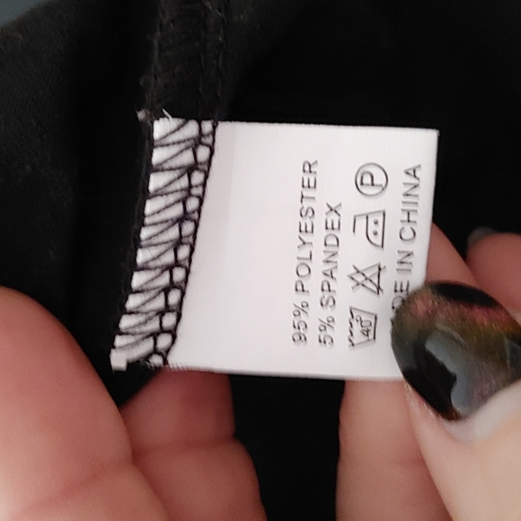 Unbranded Mixed Media Top Size L - Picture 4 of 5